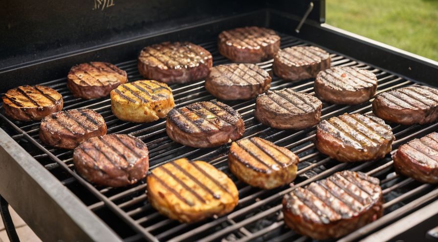 Materialien für Grillroste